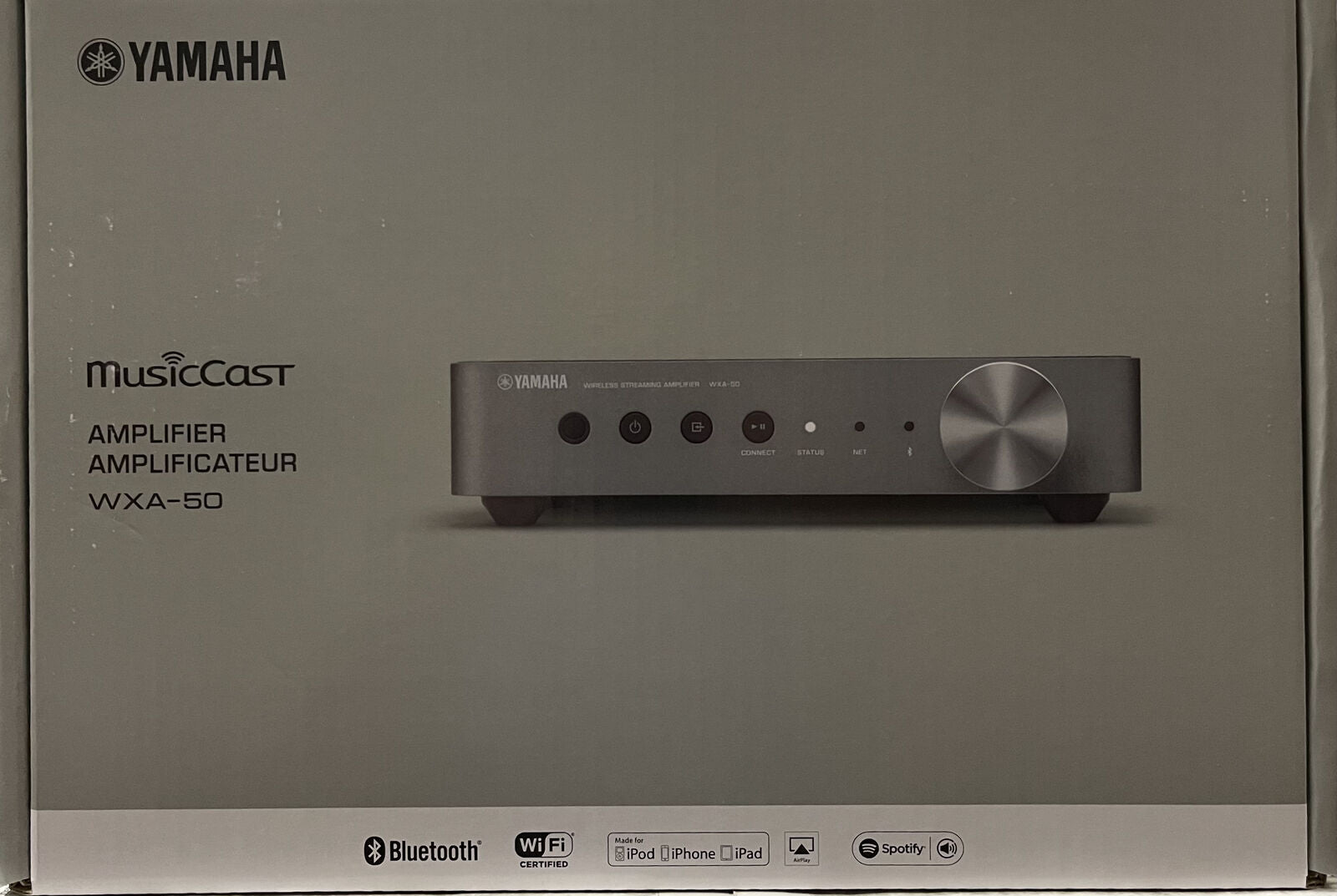 Yamaha WXA-50 MusicCast wireless streaming amplifier with Wi-Fi