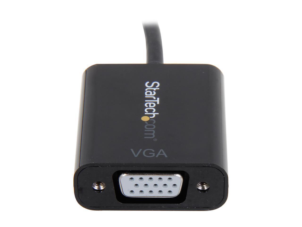 StarTech.com MDP2VGA2 Mini DisplayPort to VGA Adapter - DisplayPort 1.2 - 1080p