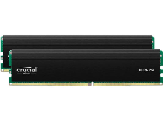 Crucial Pro 64GB (2 x 32GB) 288-Pin PC RAM DDR4 3200 (PC4 25600)