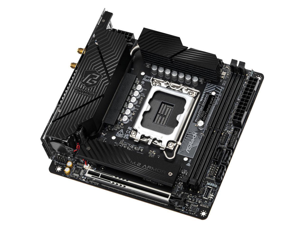 Asrock B760I Lightning Wifi LGA 1700 DDR5 Mini ITX Motherboard