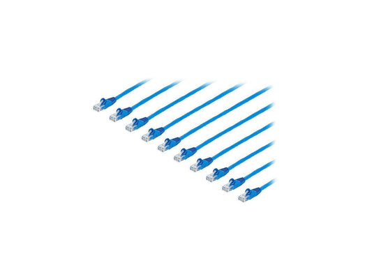 StarTech.com 10 ft. CAT6 Cable 10 Pack - Snagless RJ45 Connectors - 24 AWG