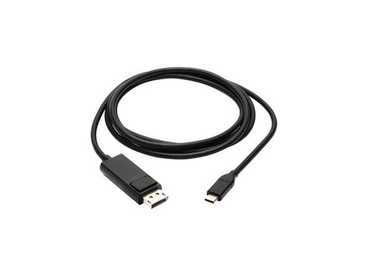 Tripp Lite U444-006-DP-BE 6 ft. USB-C to Display Port Male to Male Adapter,