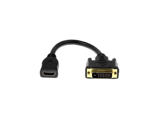 ROCSTOR 6FT HDMI TO DVI-D ADAPTER F/M