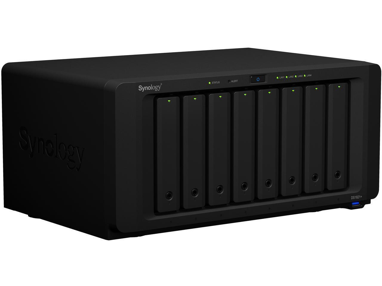 Synology 8 bay NAS DiskStation DS1821+ (Diskless)