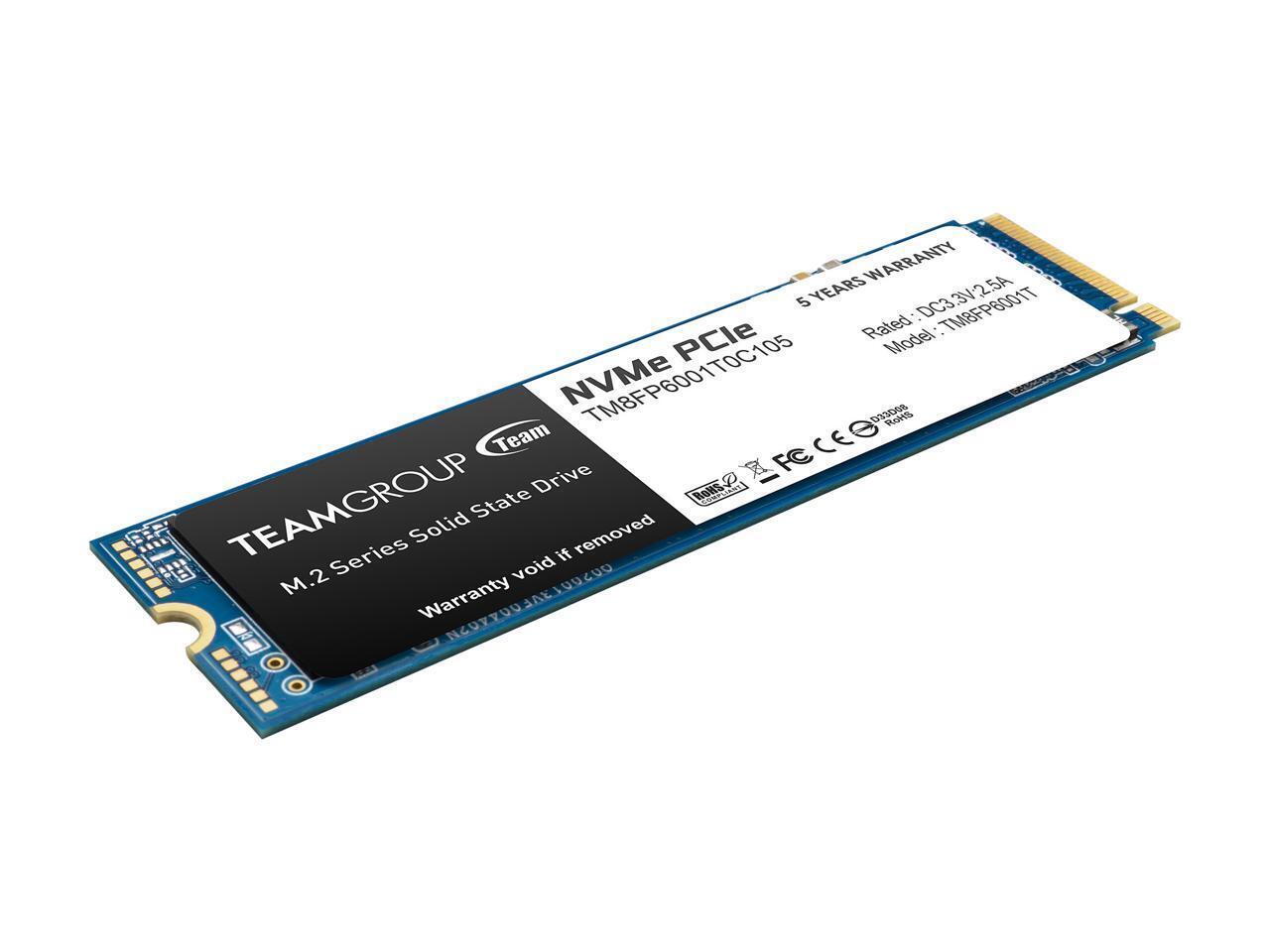 Team Group MP33 M.2 2280 1TB PCIe 3.0 x4 with NVMe 1.3