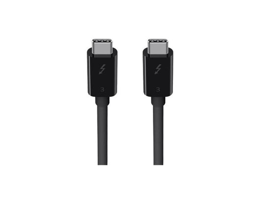 Belkin Components F2CD084BT0.5MBK 0.5M 40Gbits Black Thunderbolt Cable