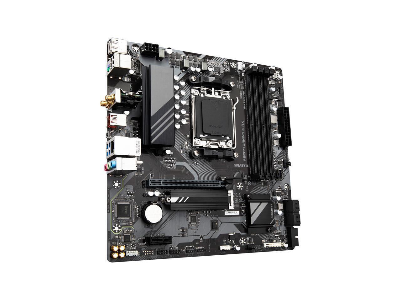 GIGABYTE A620M GAMING X AX (Rev. 1.1) AM5 LGA 1718 AMD A620 M-ATX, DDR5