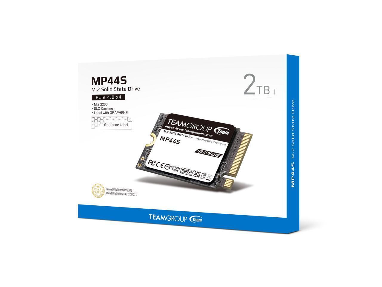 Team Group MP44S M.2 2230 2TB PCIe 4.0 x4 with NVMe