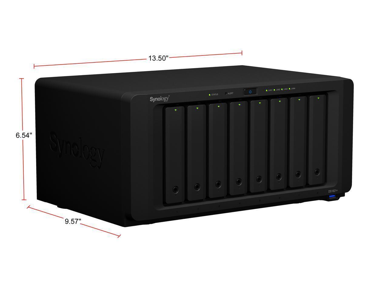 Synology 8 bay NAS DiskStation DS1821+ (Diskless)