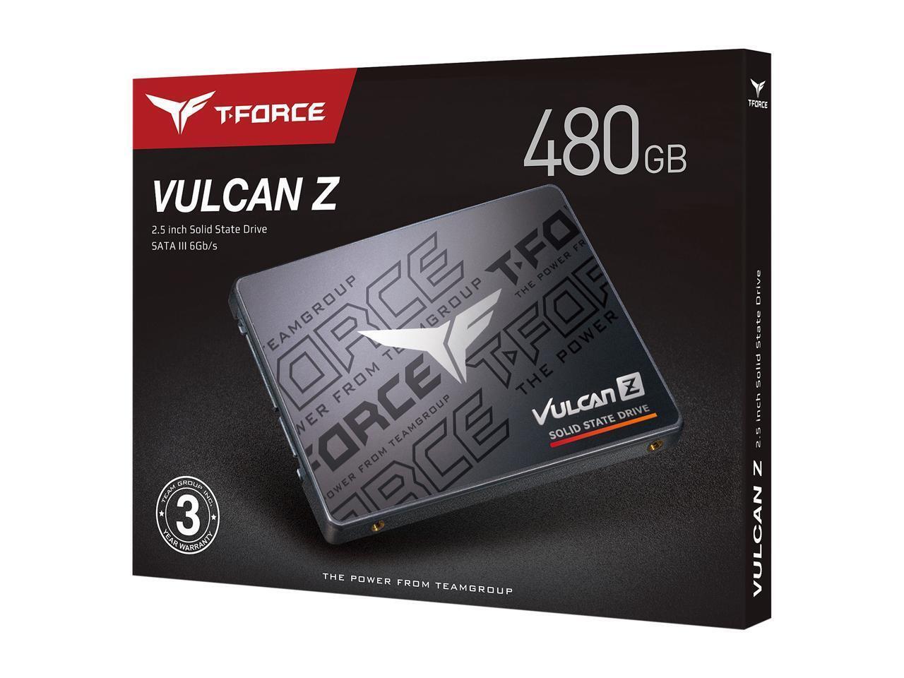 Team Group T-FORCE VULCAN Z 2.5" 480GB SATA III 3D NAND