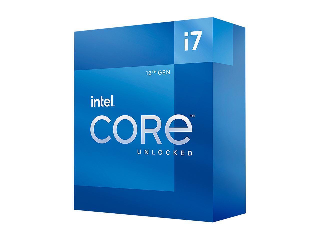 Intel Core i7-12700K - Core i7 12th Gen Alder Lake 12-Core (8P+4E) 3.6 GHz LGA