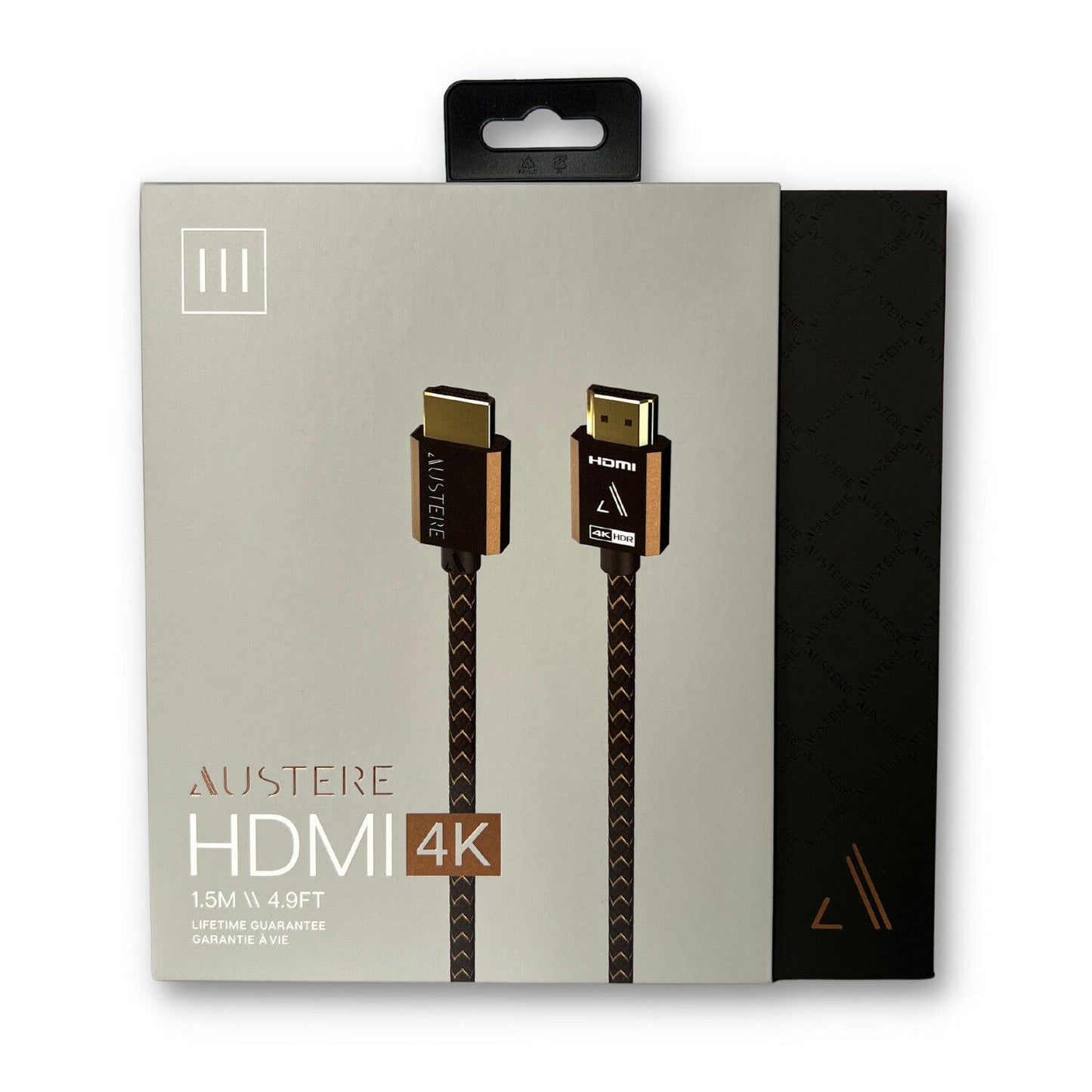 Austere III Series 4K HDMI Cable 1.5m Premium Certified HDMI, 4K HDR, 18Gbps