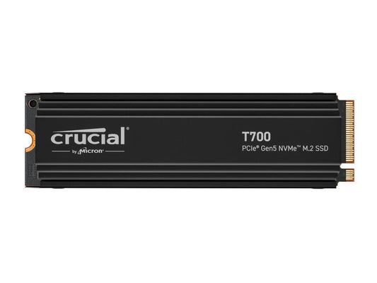 Crucial T700 GEN5 NVME SSD M.2 2280 W/ Heatsink 2TB PCI-Express 5.0