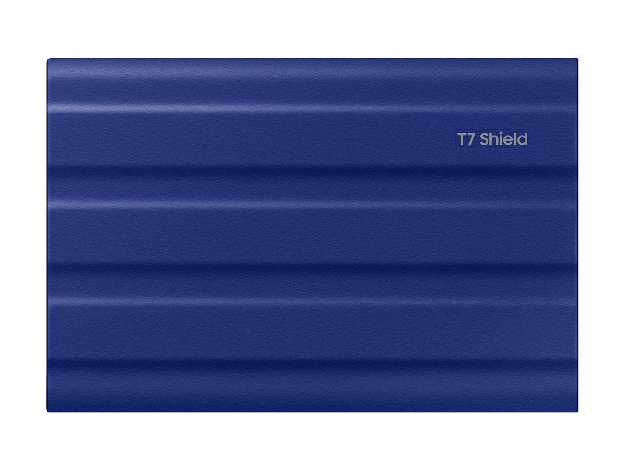 SAMSUNG T7 Shield 2TB USB 3.2 Gen 2 External Solid State Drive  (Blue)