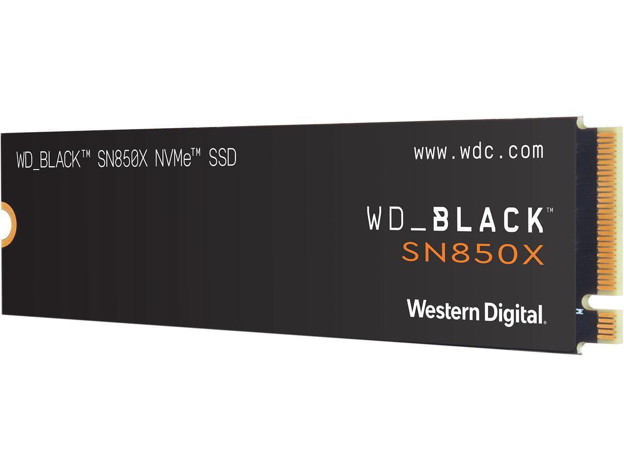 WD_BLACK SN850X NVMe M.2 2280 4TB PCI-Express 4.0 x4 Internal Solid State Drive