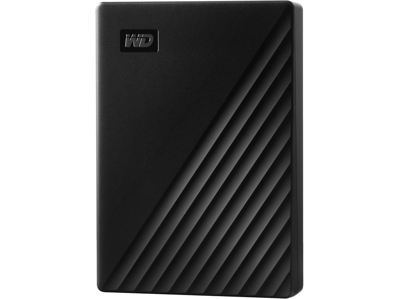 WD 5TB My Passport Portable Storage External Hard Drive USB 3.2 for PC/MAC Black