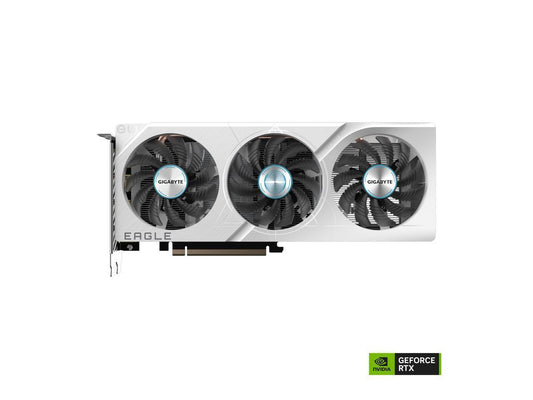 GIGABYTE GeForce RTX 4060 EAGLE OC ICE 8G Graphics Card, 3x WINDFORCE Fans