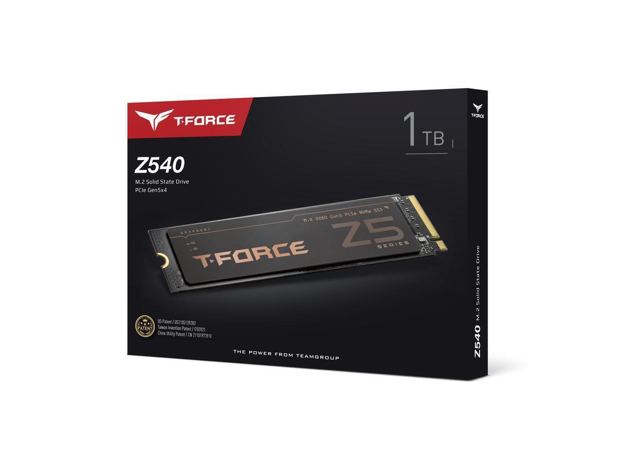 Team Group T-Force CARDEA Z540 M.2 2280 1TB PCIe Gen5x4