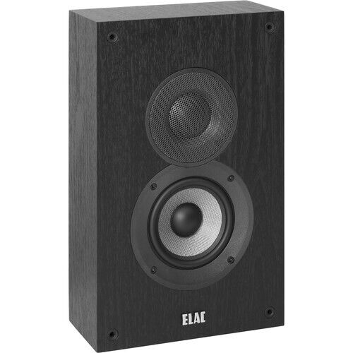 Elac DOW42-BK 4" On-wall Speakers - Black, Sold as Pair