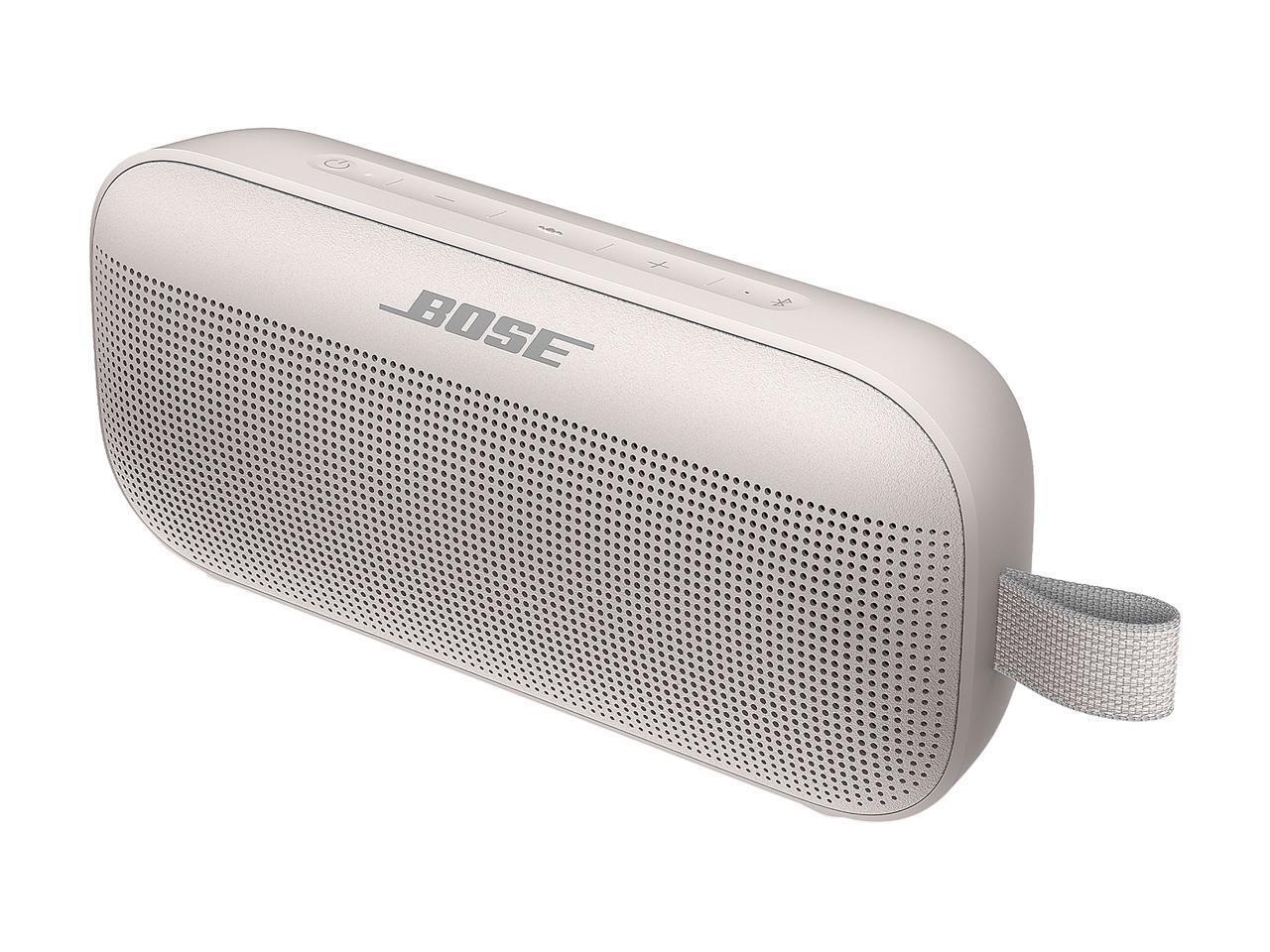 Bose SoundLink Flex Bluetooth Waterproof Portable Speaker (865983-0500)- White