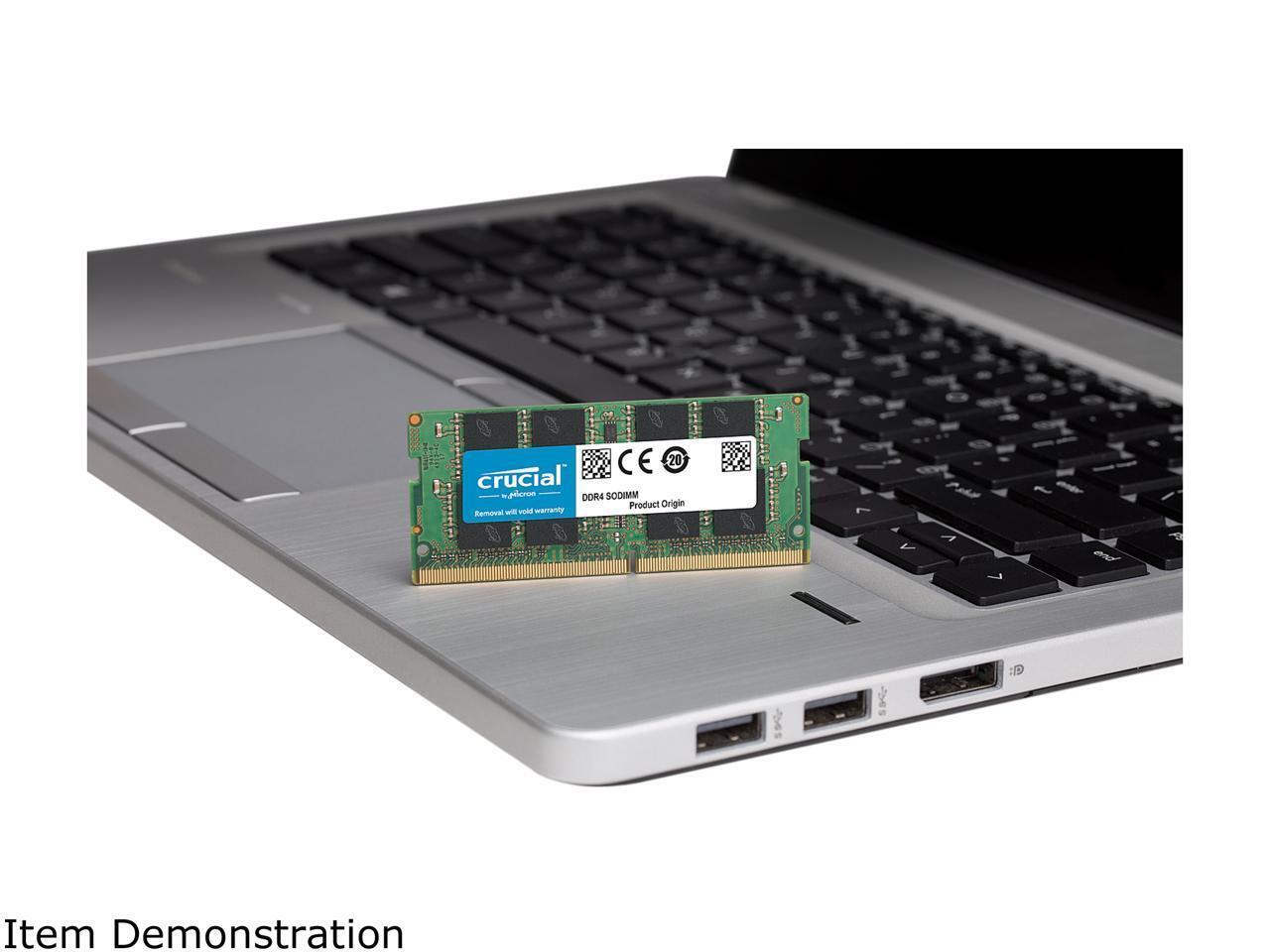 Crucial 16GB (2 x 8GB) 260-Pin DDR4 SO-DIMM DDR4 3200 (PC4 25600) Laptop