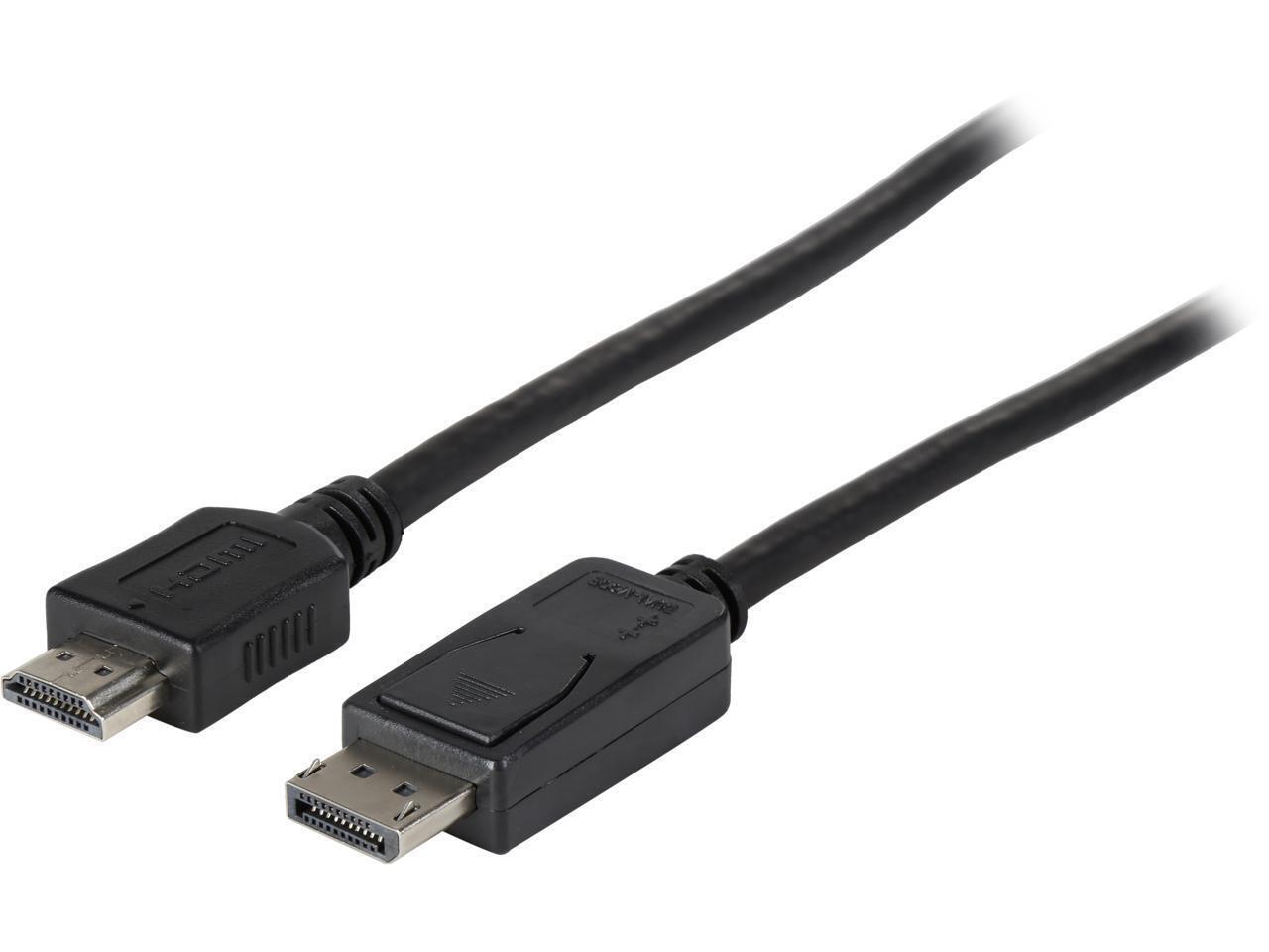 Tripp Lite P582-006 6 ft. Black Displayport Male to HDMI Male