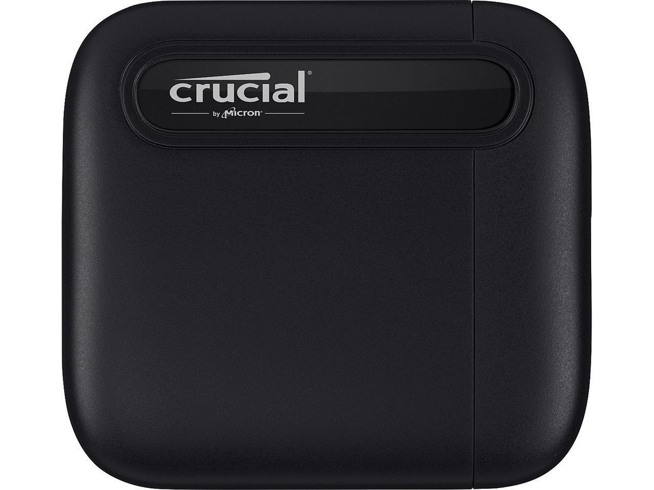 Crucial X6 1TB Portable SSD - Up to 800 MB/s - USB 3.2 - External SSD