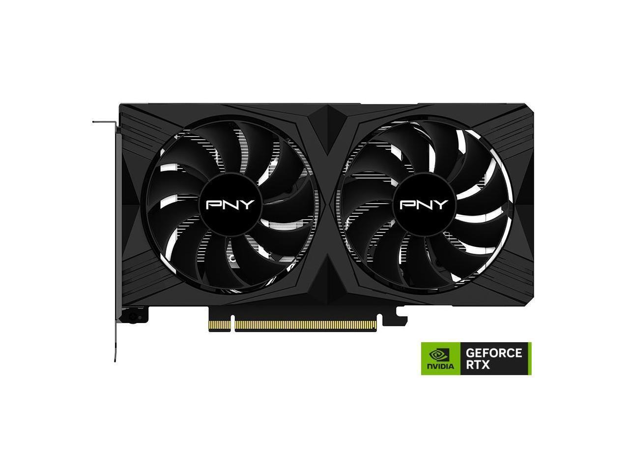 PNY GeForce RTX 4060 8GB VERTO Dual Fan Graphics Card DLSS 3