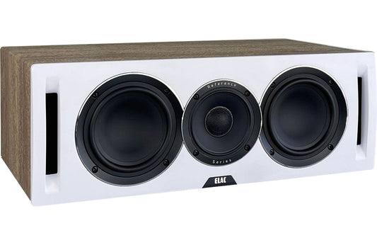 ELAC UCR52-W 5 1/4” Uni-Fi Reference Center Speaker - White with Oak