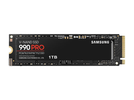 SAMSUNG 990 PRO M.2 2280 1TB PCIe Gen 4.0 x4 NVMe 2.0 V7 V-NAND 3bit MLC SSD