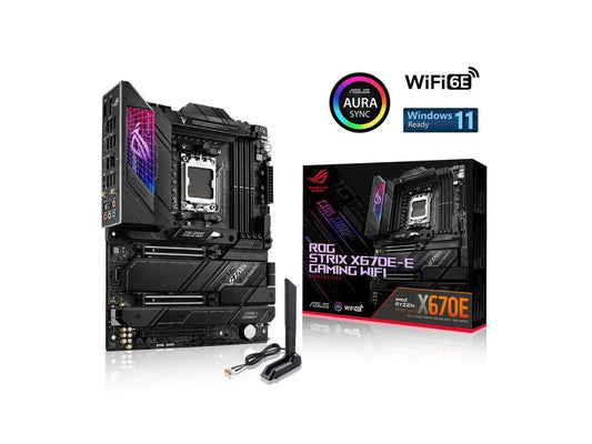 ASUS ROG STRIX X670E-E GAMING WIFI 6E Socket AM5 (LGA 1718) Ryzen 7000