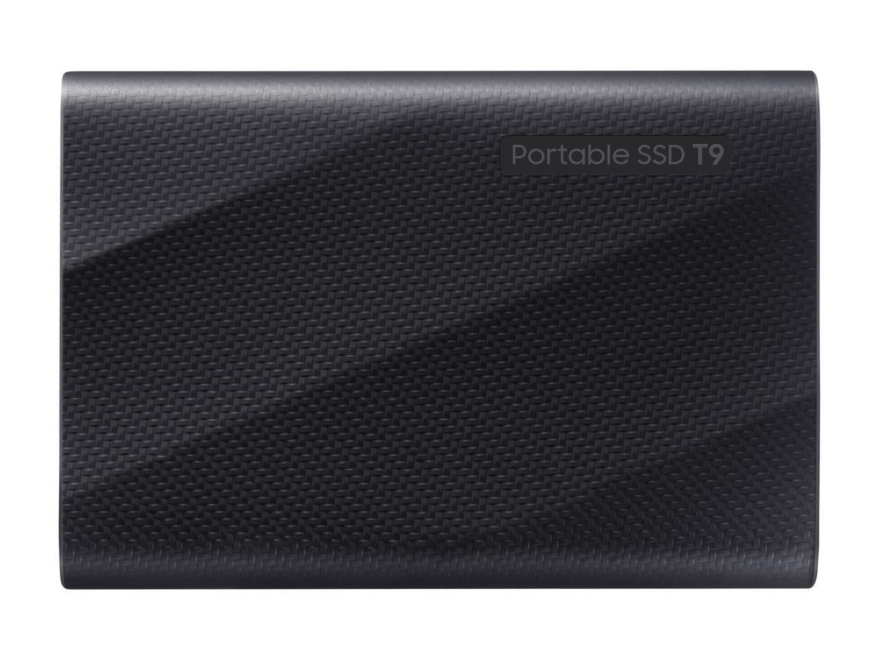 SAMSUNG T9 Portable SSD 1TB Black, Up-to 2,000MB/s, USB  3.2 Gen2