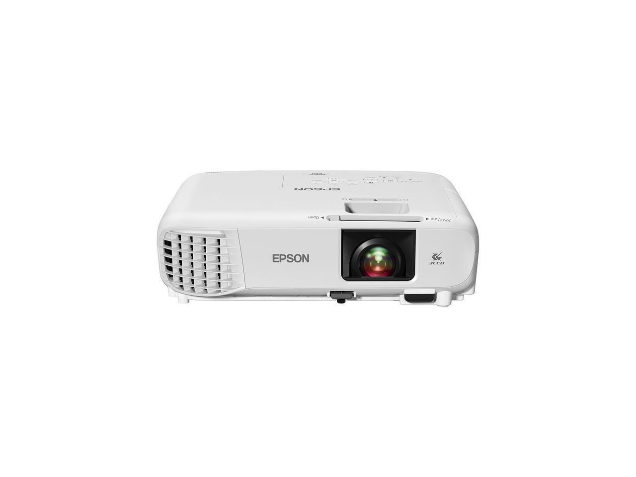 Epson PowerLite E20 XGA 3LCD Classroom Projector 3400 lumens, V11H981020