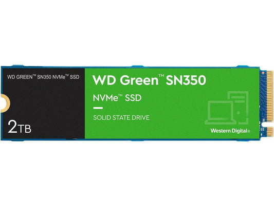 Western Digital WD Green SN350 NVMe M.2 2280 2TB PCI-Express 3.0 x4 Internal SSD