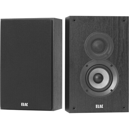 Elac DOW42-BK 4" On-wall Speakers - Black, Sold as Pair