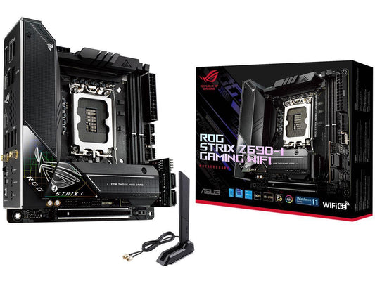 ASUS ROG Strix Z690-I Gaming WiFi 6E LGA 1700 (Intel® 12th&13th Gen)