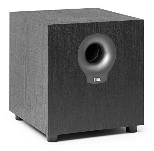 ELAC Debut 2.0 DS10.2 200 Watt Powered Subwoofer, Black DS102-BK