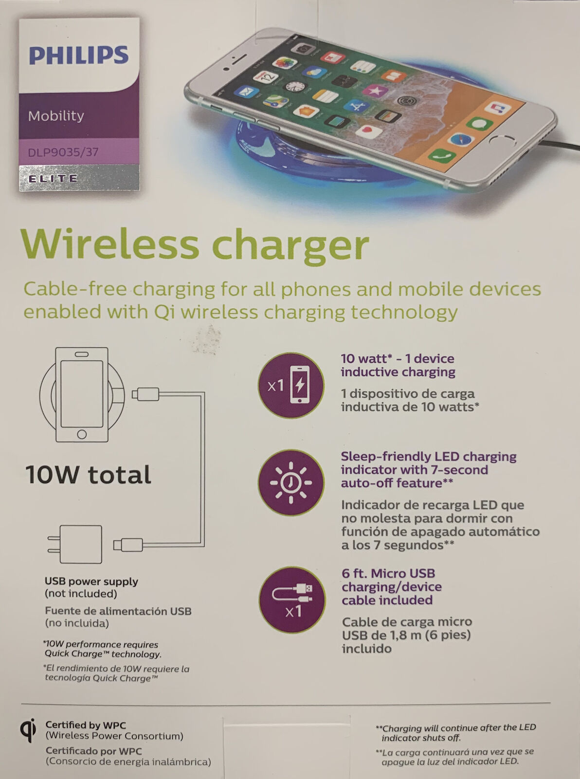 Phillips Qi Wireless Charger