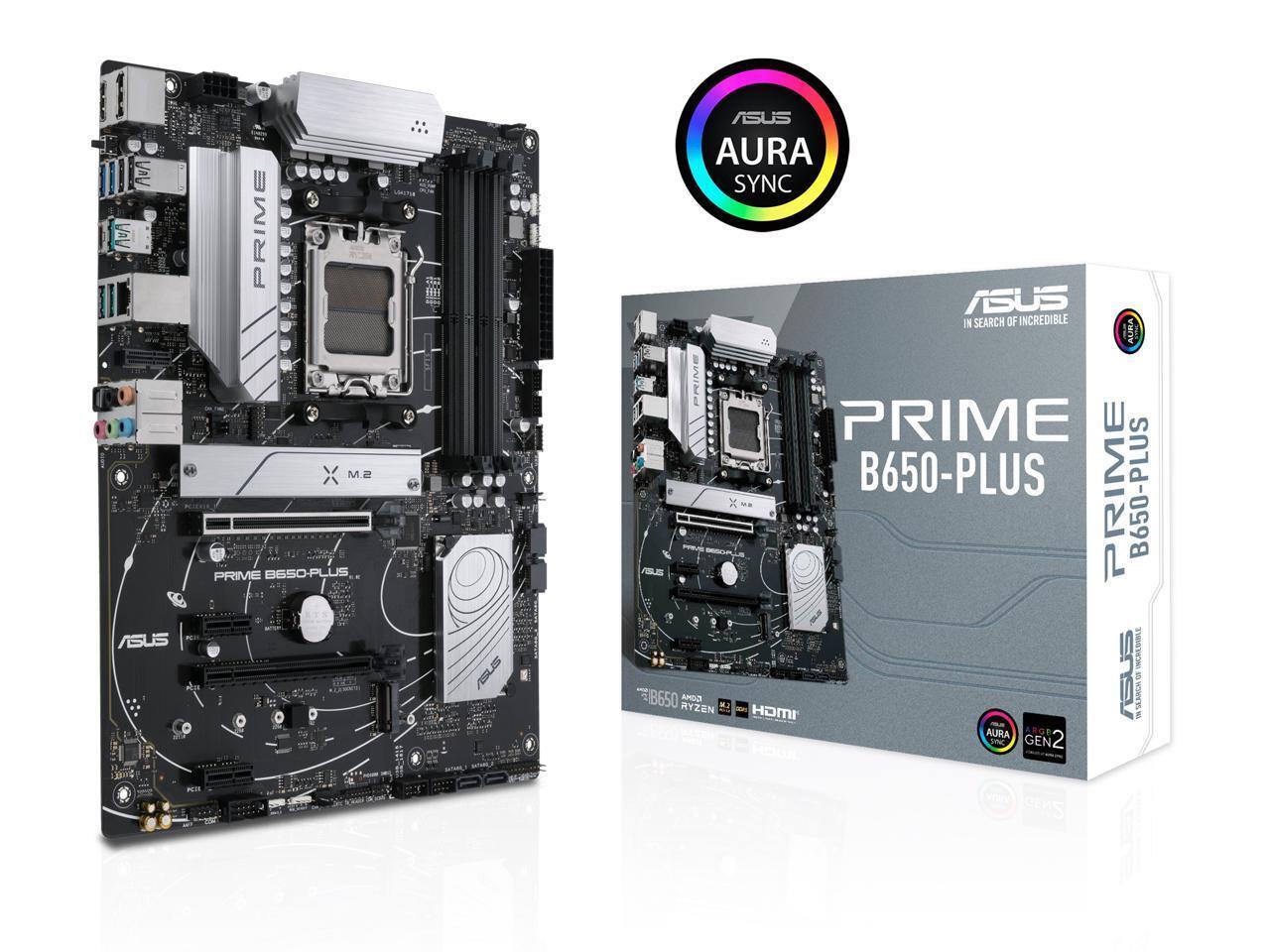 ASUS Prime B650-PLUS AMD B650(Ryzen 7000) ATX Motherboard