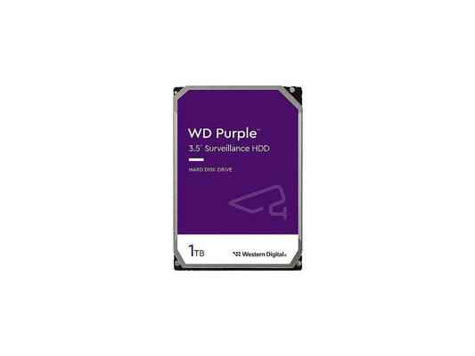 Western Digital 1TB WD Purple Surveillance Internal Hard Drive HDD - SATA 6 Gb/s