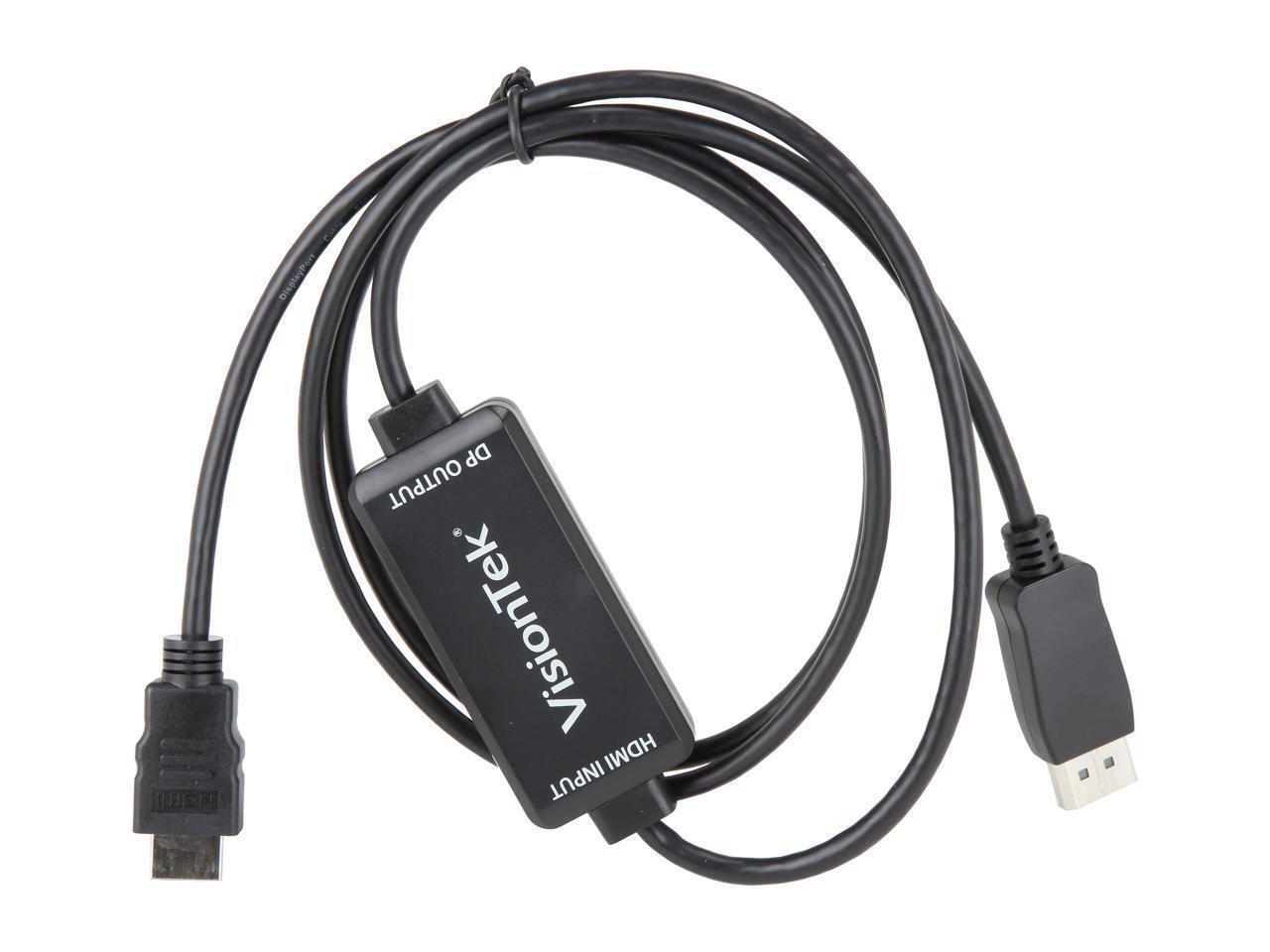 VisionTek 900822 4.92 ft. (1.5m) Black Connector A: 1 x HDMI MaleConnector B: 1