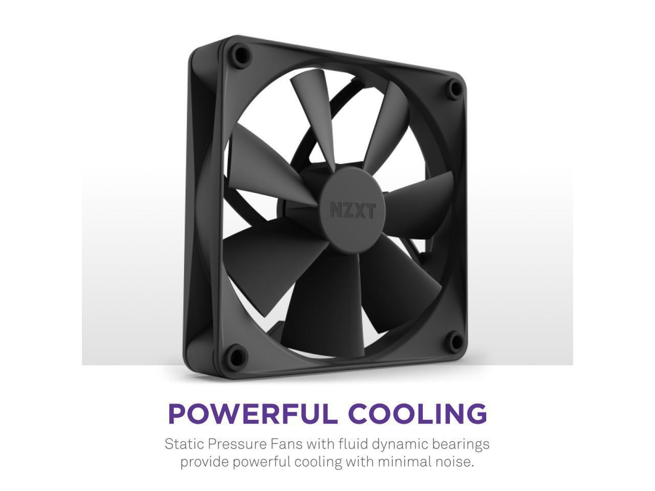 NZXT Kraken 240mm - RL-KN240-B1 – AIO CPU Liquid Cooler - LCD Display