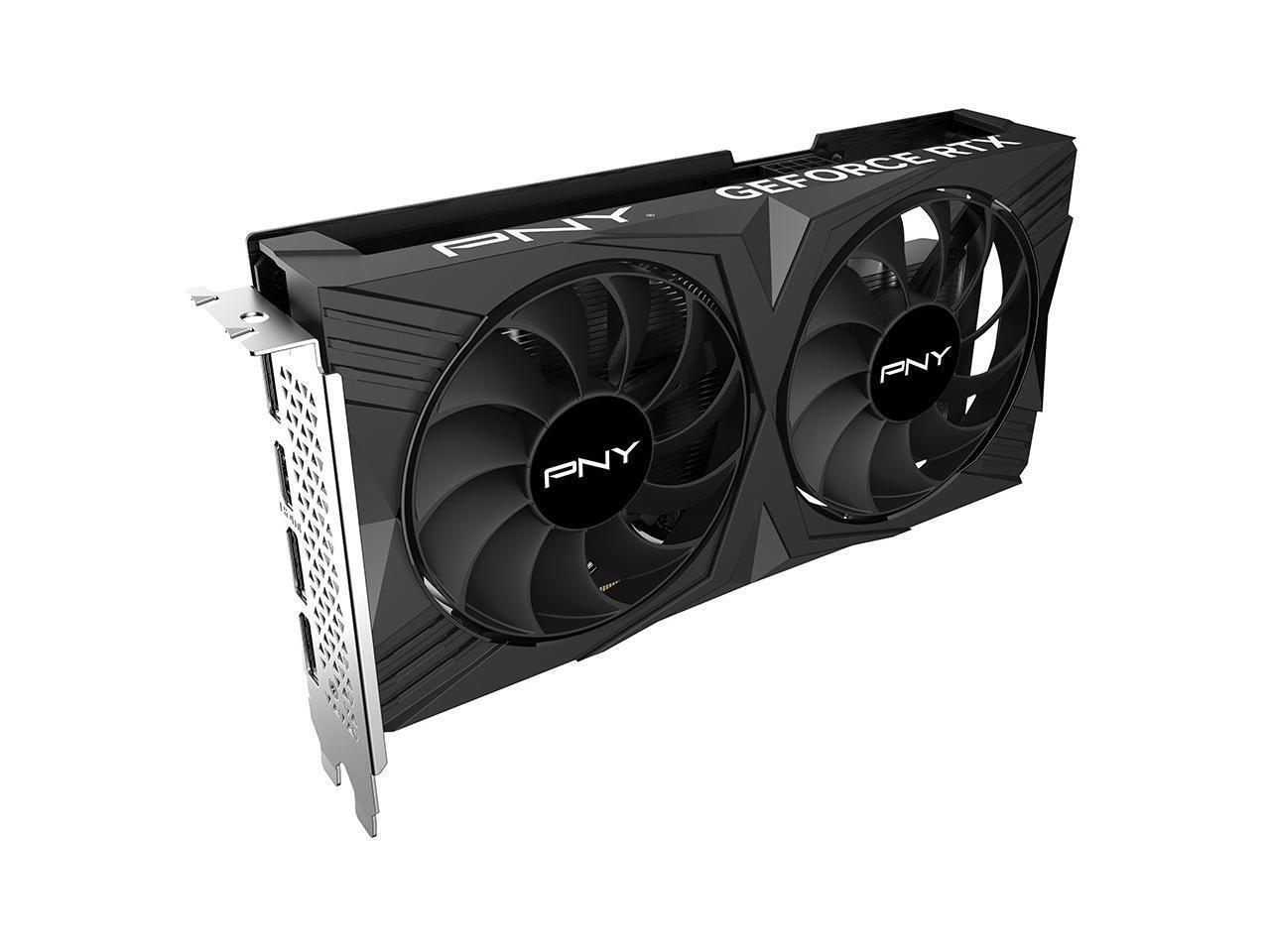 PNY GeForce RTX 4060 8GB VERTO Dual Fan Graphics Card DLSS 3