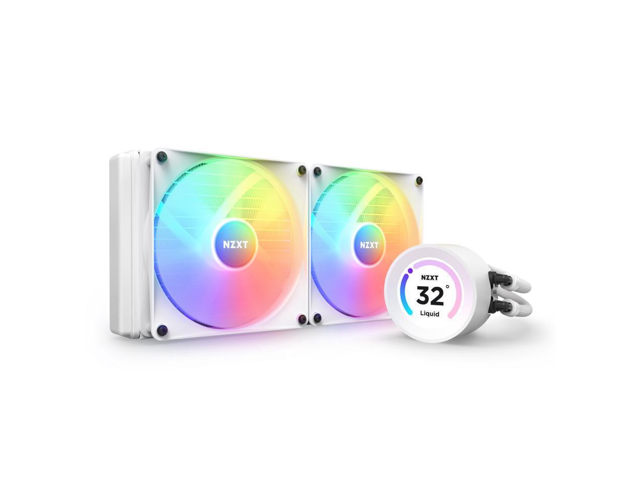 NZXT Kraken Elite RGB 280mm - RL-KR28E-W1 RGB AIO CPU Liquid Cooler