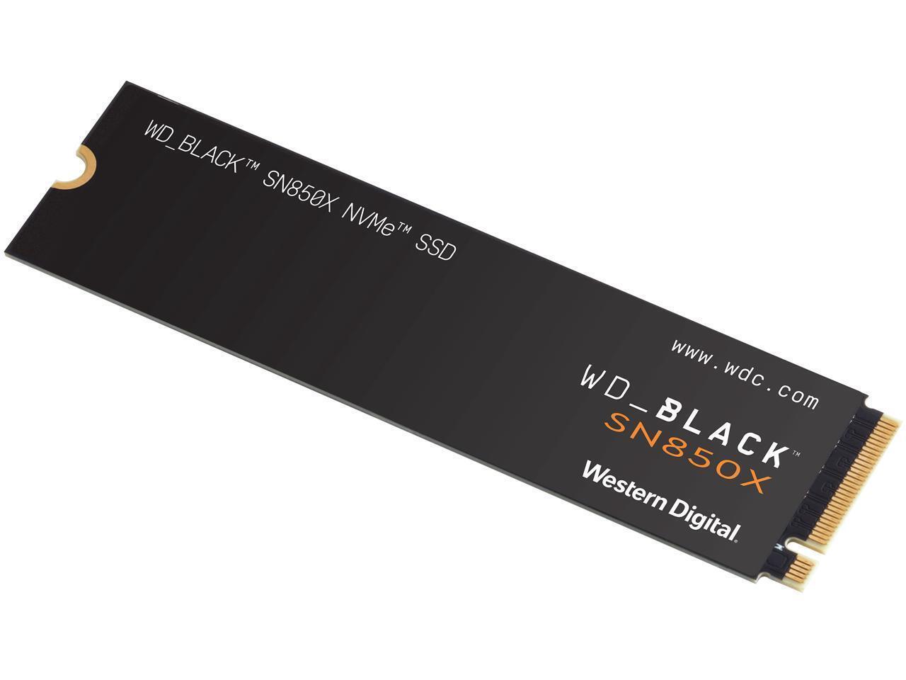 WD_BLACK SN850X NVMe M.2 2280 4TB PCI-Express 4.0 x4 Internal Solid State Drive