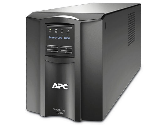 APC SMT1000C 1000 VA 700 Watts 120V 8 Outlets Pure Sinewave