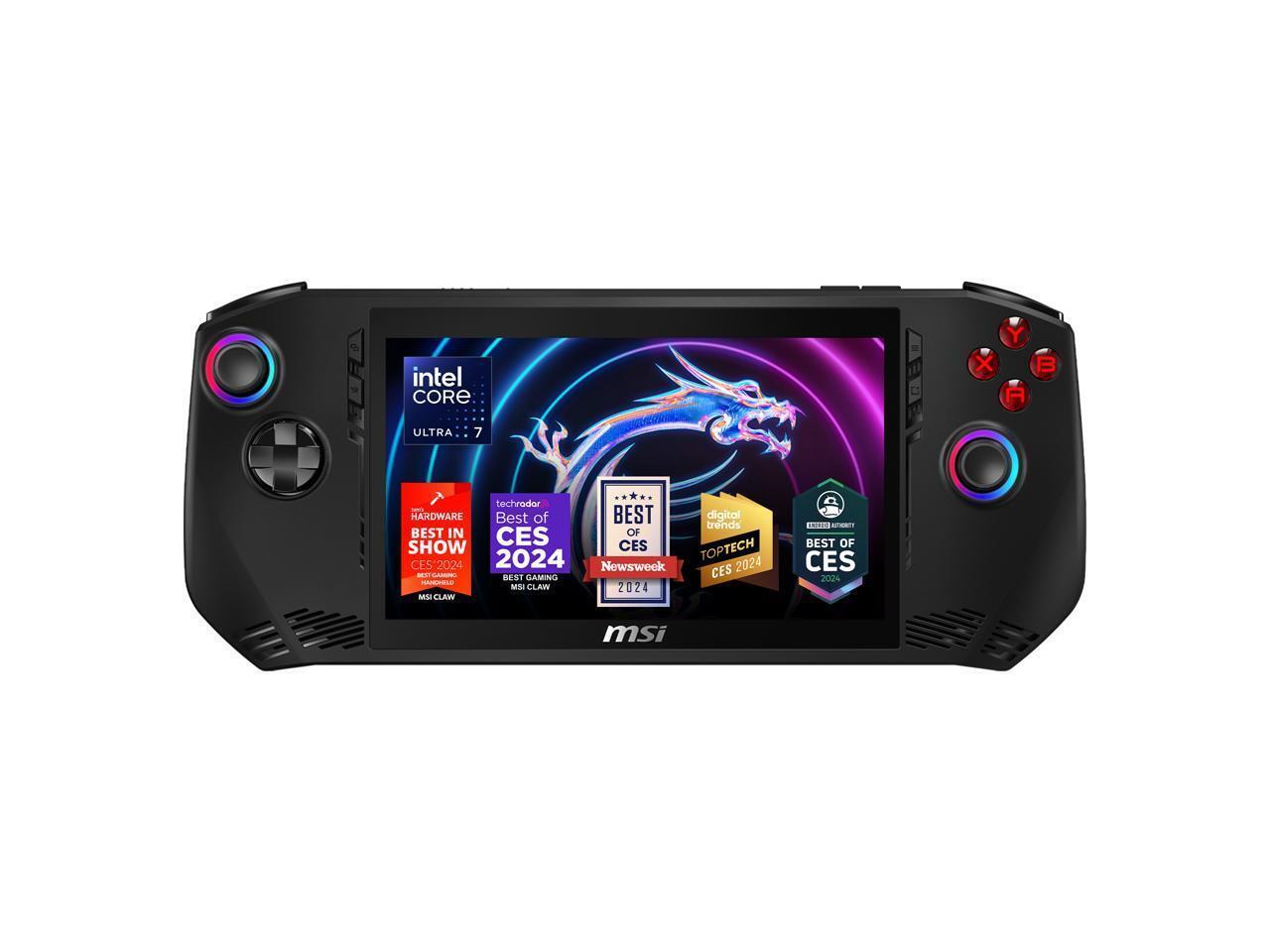 MSI Handheld CLAW A1M-052US 7" FHD 120Hz Intel® Core™ Ultra 5-135H 16GB 512GB