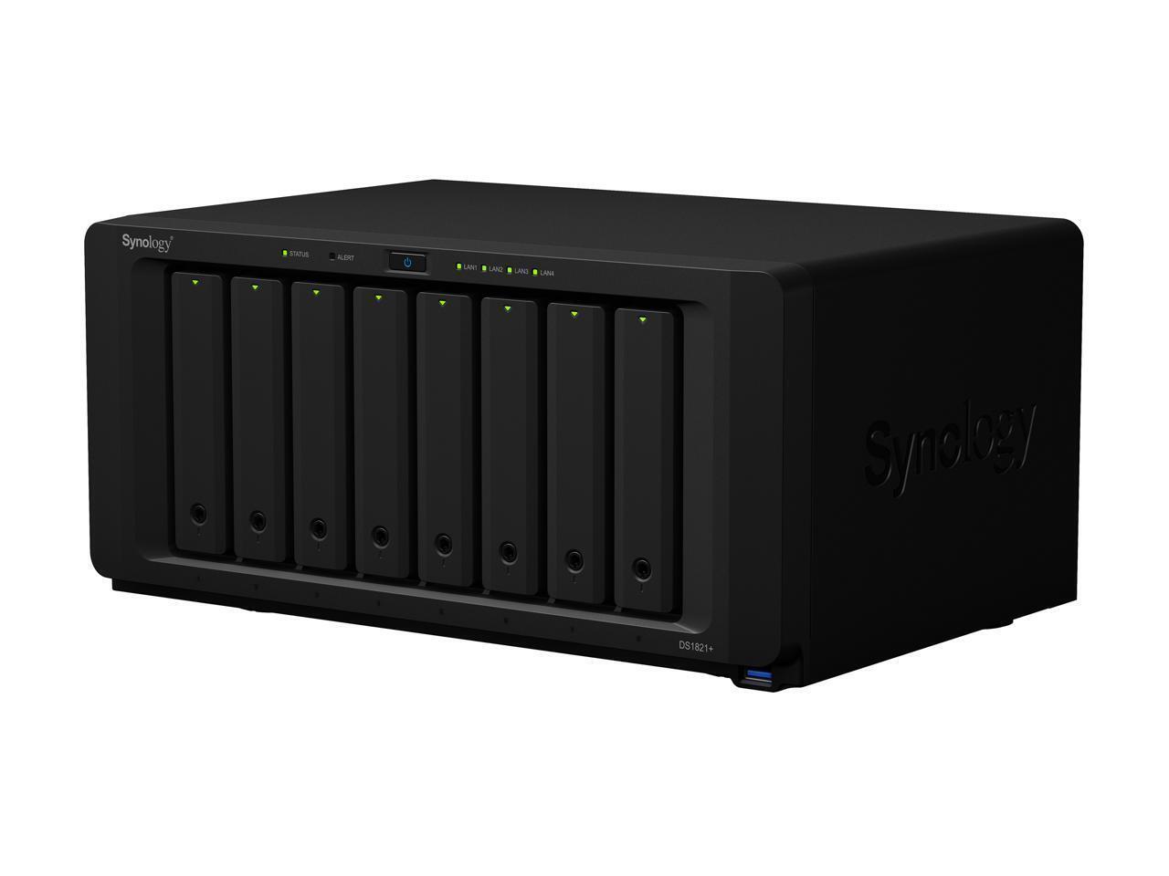 Synology 8 bay NAS DiskStation DS1821+ (Diskless)