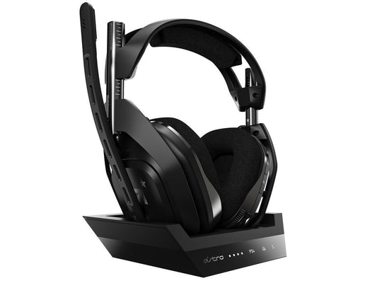 ASTRO Gaming A50 Wireless headset + Base Station for PS5 PS4 and PC Black/Silver