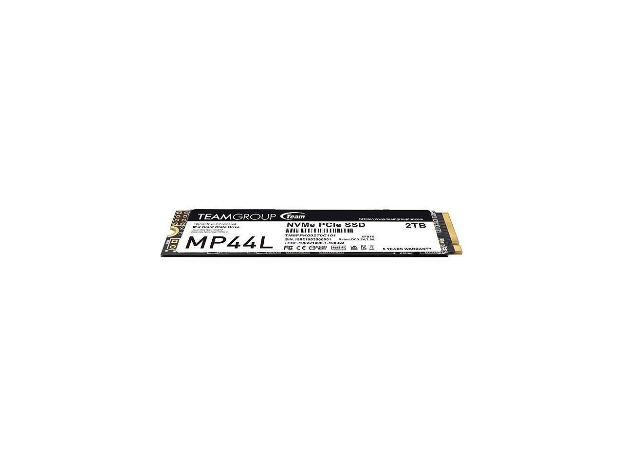 Team Group MP44L M.2 2280 2TB PCIe 4.0 x4 with NVMe 1.4